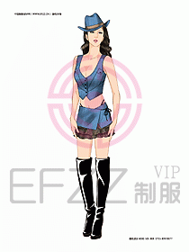 KTV男女服務員制服設計圖487