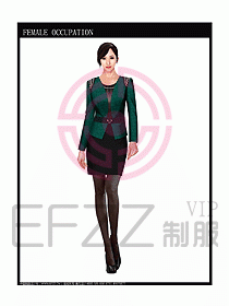 時尚職業女西服設計圖705