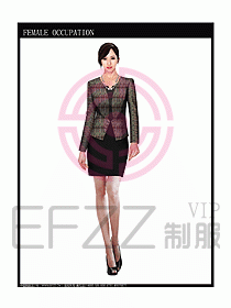 時尚職業女西服設計圖703
