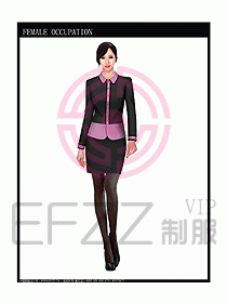 時尚職業(yè)女西服設(shè)計(jì)圖726