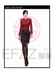 時尚職業(yè)女西服設(shè)計圖727