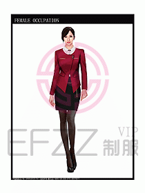 時尚職業女西服設計圖770