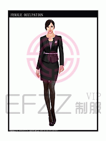 時(shí)尚職業(yè)女西服設(shè)計(jì)圖828