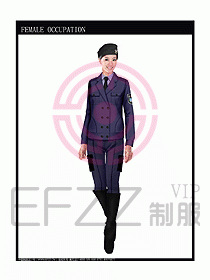 保安服夾克裝制服設計圖300