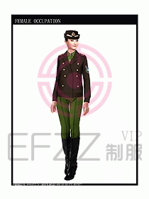 夾克裝保安制服設計圖315