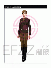 夾克裝保安制服設計圖314