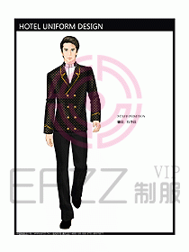 酒店門童制服設(shè)計圖716