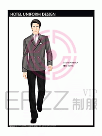 酒店門童制服設計圖714