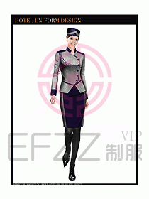 酒店門童制服設計圖723