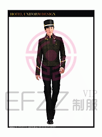 酒店門童制服設計圖721