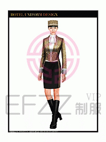 酒店門童制服設計圖729