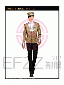 酒店門童制服設計圖730