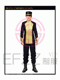 酒店門童制服設計圖732