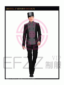 酒店門童制服設(shè)計(jì)圖739