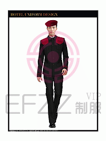 酒店門童制服設計圖747