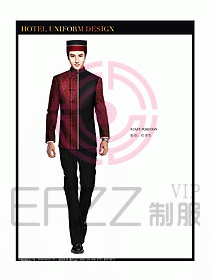 酒店門童制服設(shè)計圖758