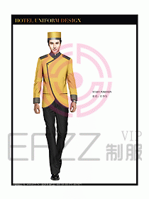 酒店行李生制服設(shè)計圖772