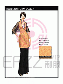 桑拿水療咨客制服設計圖275