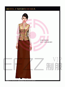 桑拿水療咨客制服設計圖279