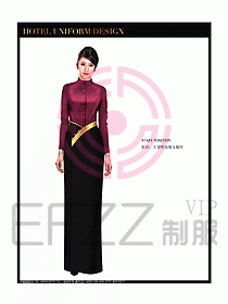 桑拿水療咨客制服設計圖285