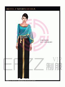 桑拿水療咨客制服設計圖282
