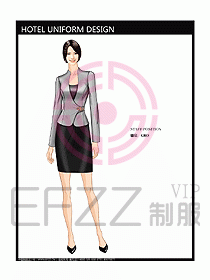 酒店大堂制服設計圖497