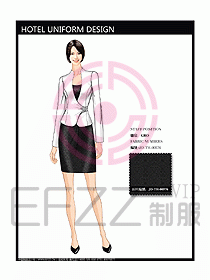 酒店大堂制服設計圖500