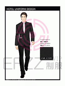 酒店大堂制服設計圖502