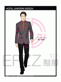 酒店大堂制服設計圖499