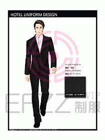 酒店大堂制服設計圖509