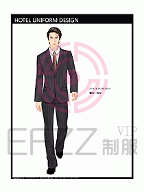 酒店大堂制服設計圖517