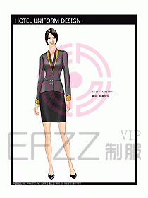 酒店大堂制服設計圖520
