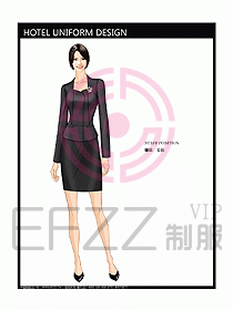 酒店大堂制服設計圖534