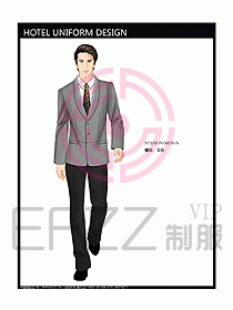 酒店大堂制服設計圖531