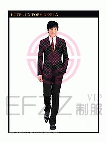 酒店大堂制服設計圖554