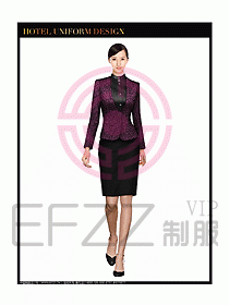 酒店大堂制服設計圖563