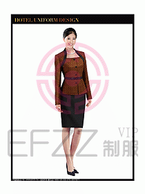 酒店大堂制服設計圖572