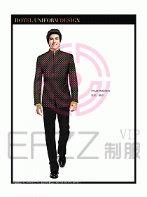 酒店大堂制服設計圖589