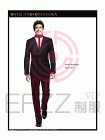 酒店大堂制服設計圖593
