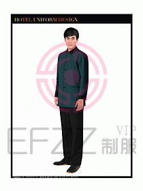 客房服務員制服設計圖354