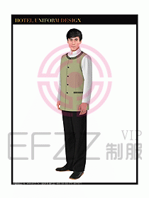 客房服務(wù)員制服設(shè)計(jì)圖360