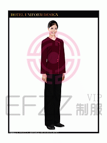 客房服務(wù)員制服設(shè)計(jì)圖365