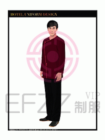 客房服務員制服設計圖366