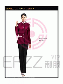 客房服務員制服設計圖369
