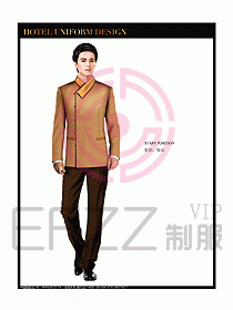 客房服務員制服設計圖374