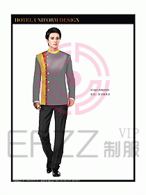 客房服務員制服設計圖378