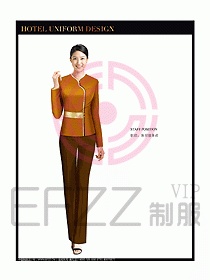 客房服務員制服設計圖381
