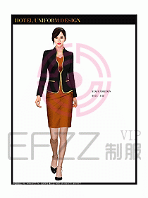 總臺收銀接待制服設計圖172