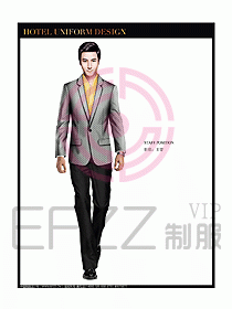 總臺收銀接待制服設計圖179