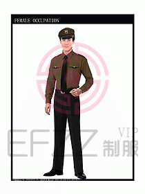 長袖保安服制服設計圖278